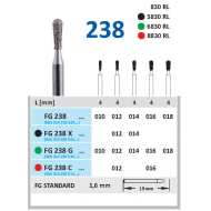 Diamond burs -238